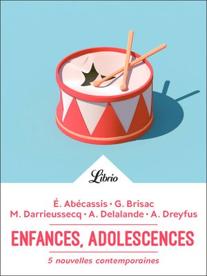 cover image of Enfances, adolescences--5 nouvelles contemporaines